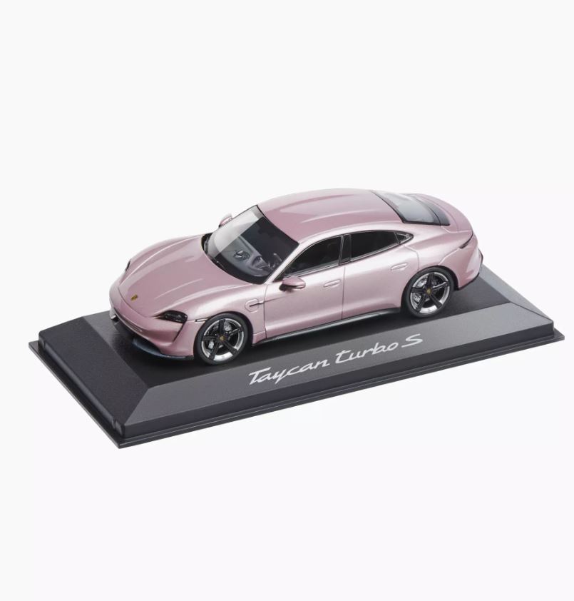 Porsche Taycan Turbo S - 1:43 Scale Model Car: RACCAR Automotive