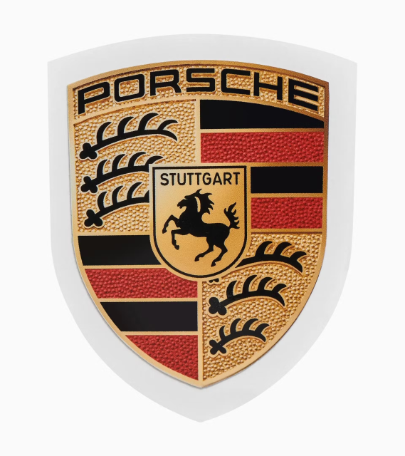 Porsche Crest Sticker